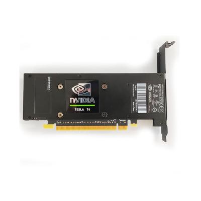 China Single High Performance 660 MHz Main Frequency t4 16g Desktop Graphics Card for sale