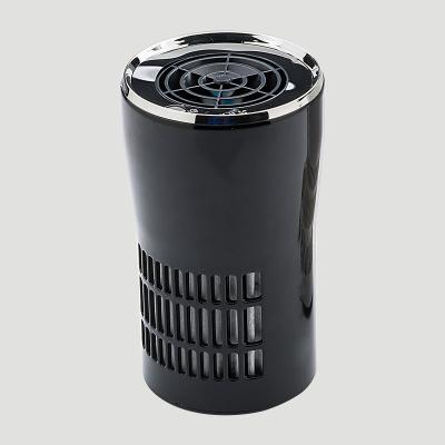 China Small And Wonderful Design Mini Cute Portable Activated Carbon USB Charging Car Air Purifier for sale