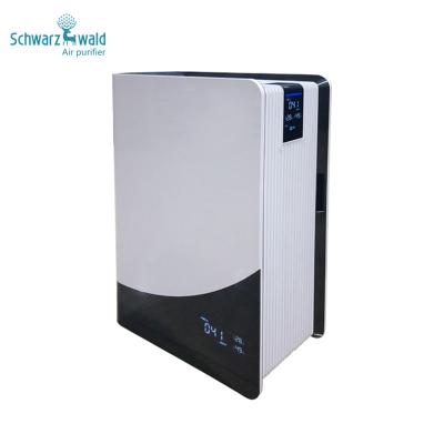 China 6 stages purification systems large CADR suitable for home air purifier with hepa filter photolyst together witn uv lamp for sale