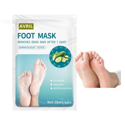 China Custom Herbal OEM Private Label Foot Skin Care Exfoliating Foot Skin Mask for sale