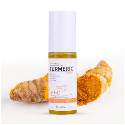 China Face In Actions Natural Turmeric Turmeric Repair Turmeric Serum Vegan Actions Anti Acne Serum Vitamin C Skin Care 30ML Soothing Serum for sale