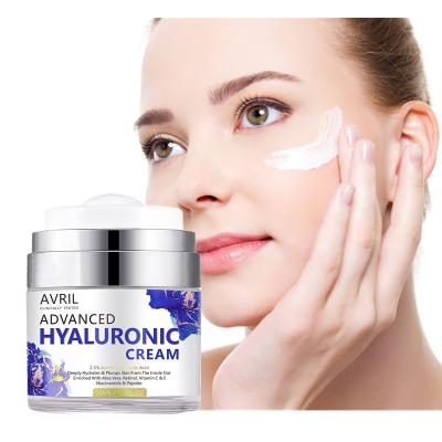 China Active Advanced Organic Retinol Lotion Face Skin Revitalizer OEM Massage Hyaluronic Acid Anti Aging Cream for sale