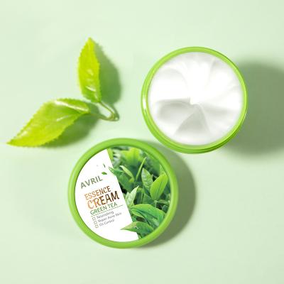 China Green Tea 40g Face Cream & Lotion Moisturizer Plant Extract Nourishing Smoothing Oil Control Moisturizing Acne Cream for sale