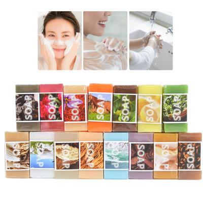 China OEM 100% Private Label Herbal Skin Care Bar Soaps Serum Oil Base Cleansing Organic Handmade Soap for sale