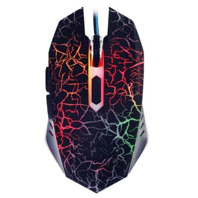 China 3D Coloful LED Backlight Wired Gaming Optical Gamer Mouse Computer 6D USB Glowing Wired Mouse for sale