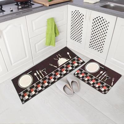 China Haima Sofa Area Rugs Kitchen Carpet Washable Waterproof Anti-Slip Printed Floor Mat Rug for sale