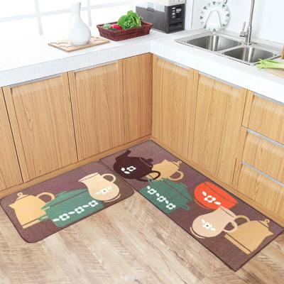 China Non-slip Small Kitchen Non-Slip Blankets Home Rugs Haima Kitchen Soft Mat for sale