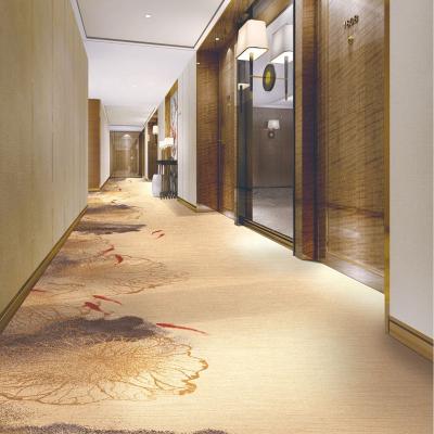 China Customized Haima Carpet Noise Reduction Wall To Wall Luxury Rugs Printed Carpet for sale