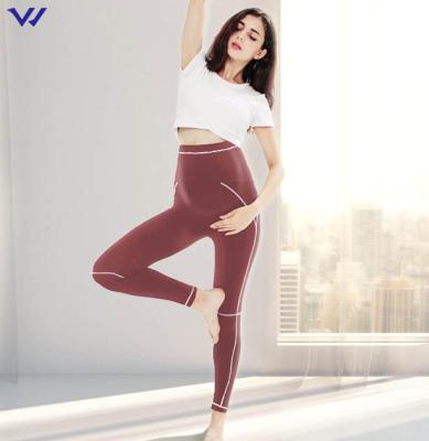 China Breathable OEM NURSE Leggings Maternity Pregnancy Shaping Over The Belly Postpartum Nursing Maternity Yoga Leggings for sale