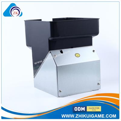 China Wholesale Price Recyclable Game Machine Coin Hopper Catcher, High Quality Metal Hopper for sale