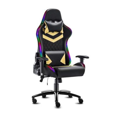 China (Size) Escritorio Adjustable Gamer Gamers Chair Led OEM Computer Silla Rosa Sillas Rgb Armchair To Red Best Gaming Blue Cadeira for sale