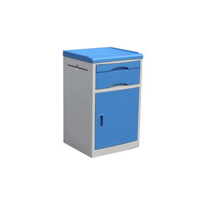 China Manufacturer Supply Good Quality Durable Easy Cleaning Hospital Bedside Cabinet With Drawer for sale