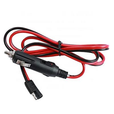 China Strong and Durable Cigarette Cord Lighter DC Power Plug 12V Cable for Motorola Radio CDM1250 for sale