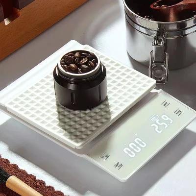 China WITH LID Amazon Design White Coffee Hot Selling Scale New 3kg/0.g Weigh Measuring Scale With LED Display for sale