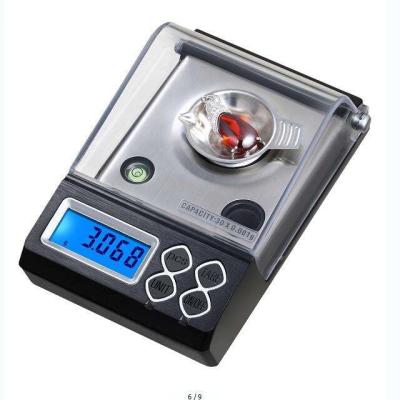 China With Tray High Quality Balance Mini Pocket Gram Jewelry Digital Weighing Scales 20g/30g/50g With 0.001g Diamond Balance for sale