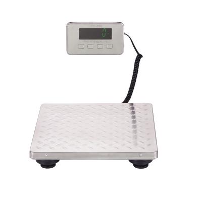 China With Tray Amazon Top Sell 200kg Stainless Steel Postal Platform Scale USB USB Ladder for sale