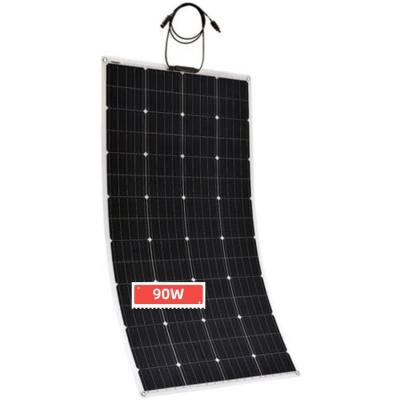 China 100W 90w 175w Flexible Flexible Panel Solar Panel Mono Crystalline Photovoltaic Photovoltaic Solar Power System PV for sale