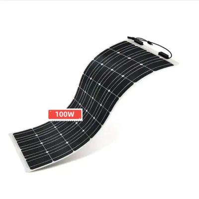 China Factory price 100w 175w flexible solar panel paneles flexible custom solares mono soft solar panels for sale