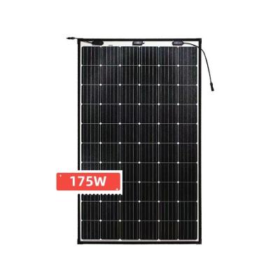 China Flexible Manufacturers 175W Flexible Solar Panel For RV Boat Or Any Irregular Exterior Roof System for sale