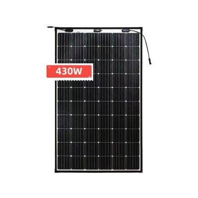 China Flexible Solar Panel 430w Flexible Monocrystalline Silicon Solar Panel 20A Current For Home for sale