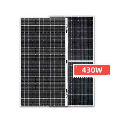 China High Efficiency Flexible Flexible Solar System 430w Flexible Solar Panel For Low Load Bearing Roofs for sale