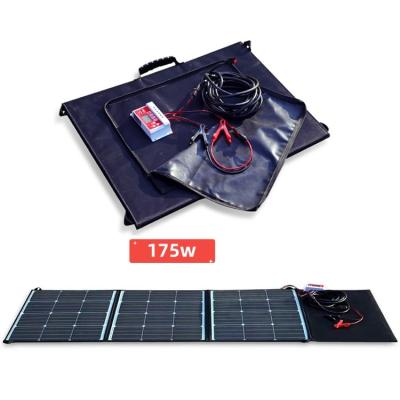 China 25 Watt 100w 360w Portable Monocrystalline Flexible Collapsible Solar Panel 175 Solar Panel Portable Solar Panel Years Warranty for sale