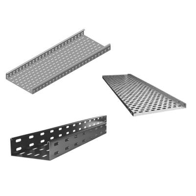 China High Strength Aluminum Steel Perforated Cable Tray With New Techniques Of Stainless Steel FRP for sale