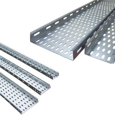 China Stainless Steel FRP Manufacturer Large Span Cable Tray Aluminum Steel Cable Management Tray for Data Center for sale