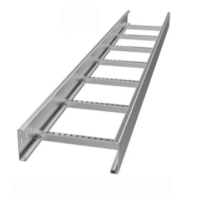 China Customized Promotional Horizontal Type Steel Cable Ladder Ladder Cable Tray Support System for sale