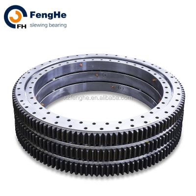 China Internal Four Point Contact Gear Turntable Bearings, Turntable Bearing Made In China Factory, Batch Bearing Design for sale