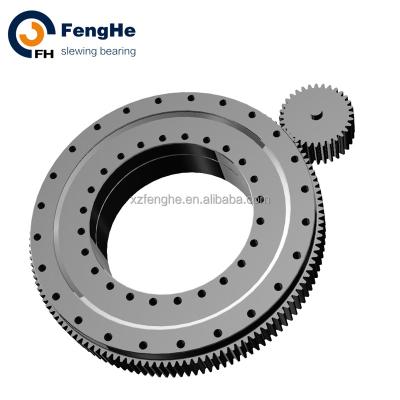 China CROSS ROLLER slewing bearing with external gear hot selling internal gear slewing ring bearing for tower crane for sale