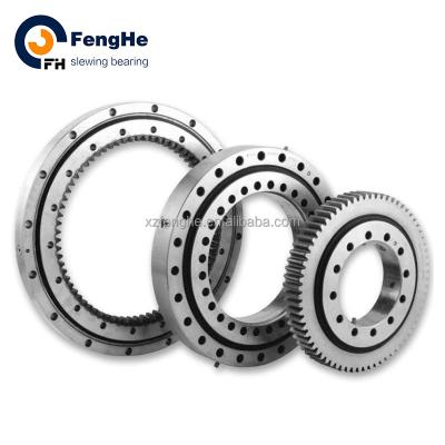 China Hotels Single Row Cross Roller Swivel Ring With External Gear 111 Series Swing Bearing For Tunnel Boring Machine for sale