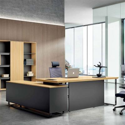 China 1 Piece Executive Wooden Professional Design Creative Desks for sale