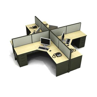 China Fine Workmanship Modern Office Table Design Cubicles Divides Office Table Design for sale