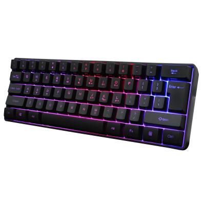 China Black Wired Keypad V700 Keypad Gaming Keyboard LED Light Key Ergonomic Multimedia Design For PC Laptop Not for sale