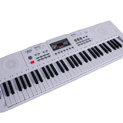 China Electronic ABS plastic keyboards 61Keys music electronic piano keyboard with LED dightal display electronic organ for sale