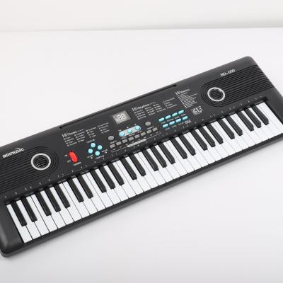 China ABS Plastic 61 Key Electronic Organ Keyboard Portable Musical Instrument for Kids Adult Beginner for sale