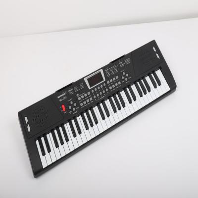 China ABS Plastic Wholesale Midi Piano 54 Keys Electronic Organ Keyboard Musical Instrument Educational Gifts for sale