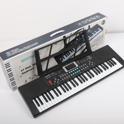 China 61 Electronic Organ ABS Plastic Educational Portable Midi Piano Keyboard Key Keyboard Musical Instruments for sale