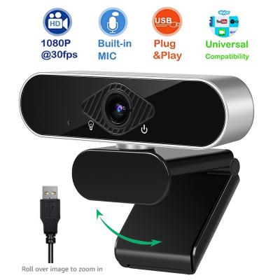 China High Quality PC Meeting Laptop PC Stock FHD 1080P USB 2.0 PC Camera with Microphone Webcam for sale