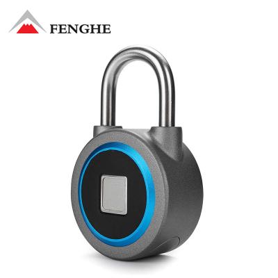 China Bags 2018 New Arrival Smart Fingerprint Wireless Padlock for sale