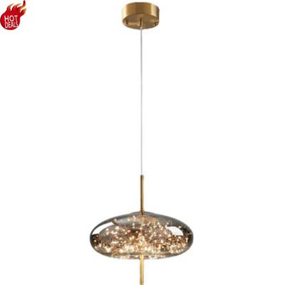 China Modern Brass Wall Pendant E27 Light Pendant Light Round Modern Copper Ball Pendant Light for sale