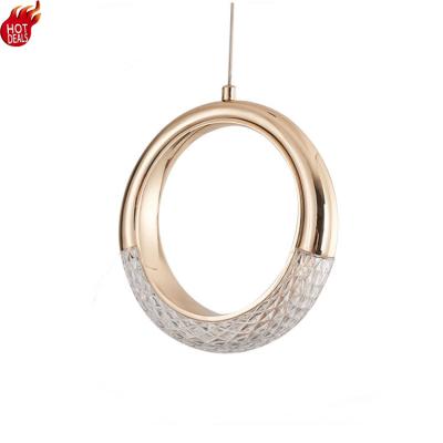 China Ring Chandelier Led Lamp Creative Price Customized Contemporary Handing Chandelier Ceiling Pendant Light Manufacturer China for sale