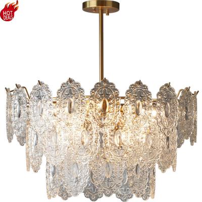 China Competitive Price Nordic Style Contemporary Pendant Light Palace Style Bedroom Chandelier Factory In China for sale