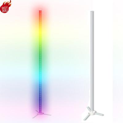 China Cool Sound Control Lamp Living Room LED Floor Lamp Creative Glare Color Music Floor Lamp Corner for sale