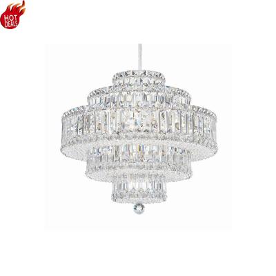 China Hot Sale Modern Fancy Indoor Bedroom Crystal Chandelier Pendant Lights Home for sale