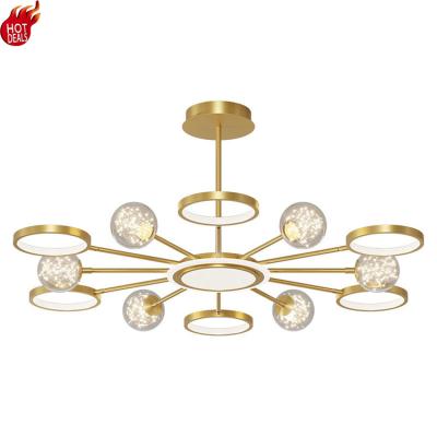 China High Quality Customization Rose Gold Modern Dining Room Pendant Lamp Leaf Shape Home Manufacturer China for sale