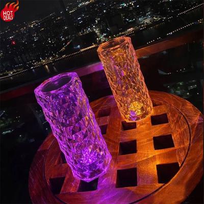 China Customization High Quality Home Rose RGB Touch Table Light Supplier From China for sale