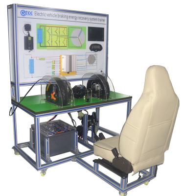 China Students understanding electric car energy recovery system trainer/new energy automotive training equipment for sale