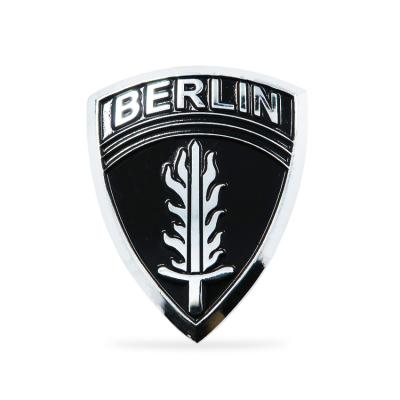 China Custom Business Manufacturing Logo Metal Berlin Car Emblems for sale